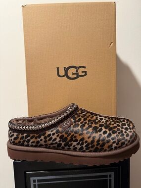 UGG Chocolate Brown Rubber Sole Mule